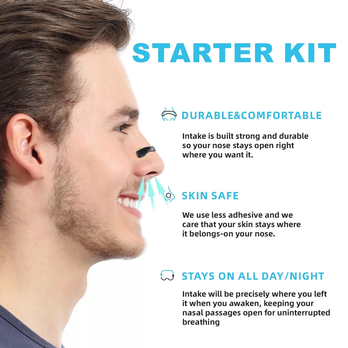 ClearVibe Nasal Magnetic Dilator Starter Kit